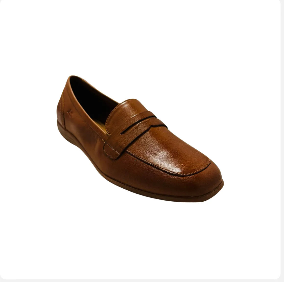 74822 Camel Leather Loafer