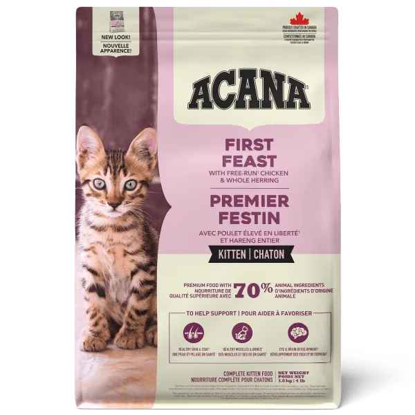 ACANA First Feast Dry Kitten Food, 1.8 kg