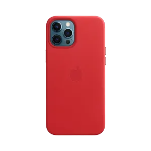 Apple iPhone12 Pro Max Leather Case SCARLET