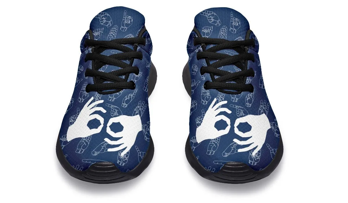 ASL Interpreter Sneakers