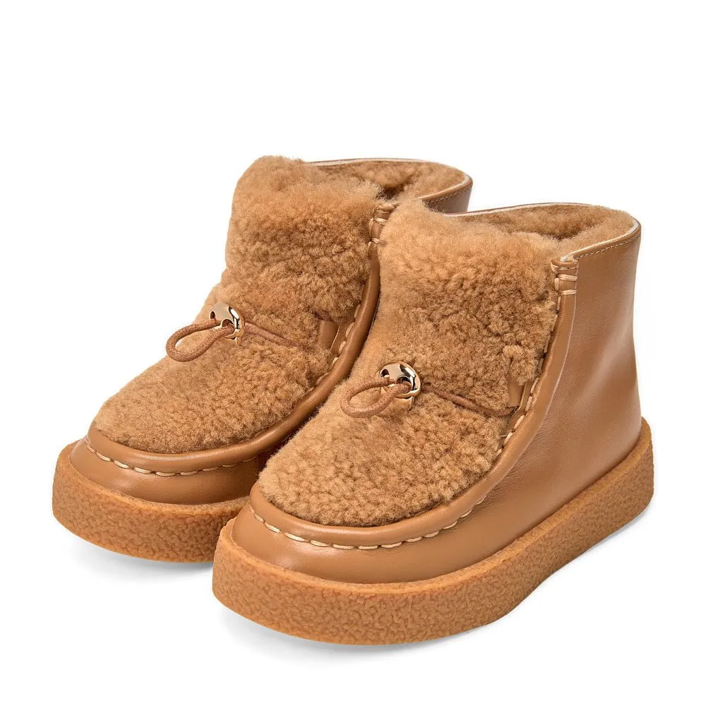 Aspen Leather Camel/Beige