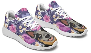 Australian Cattle Dog Portrait Sneakers