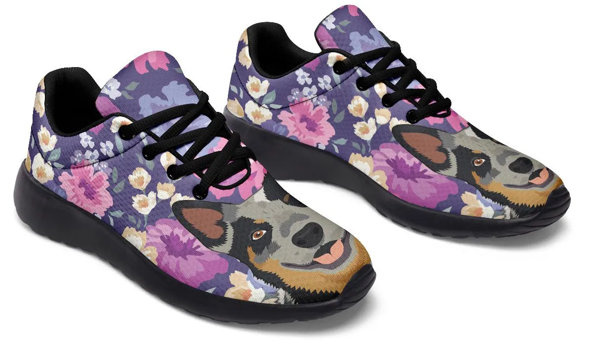 Australian Cattle Dog Portrait Sneakers