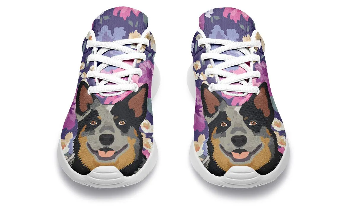 Australian Cattle Dog Portrait Sneakers