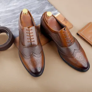 Bacca Bucci VICTORIA Formal Shoes with Superior Comfort | All Day Wear Office Or Party Lace-up Shoes