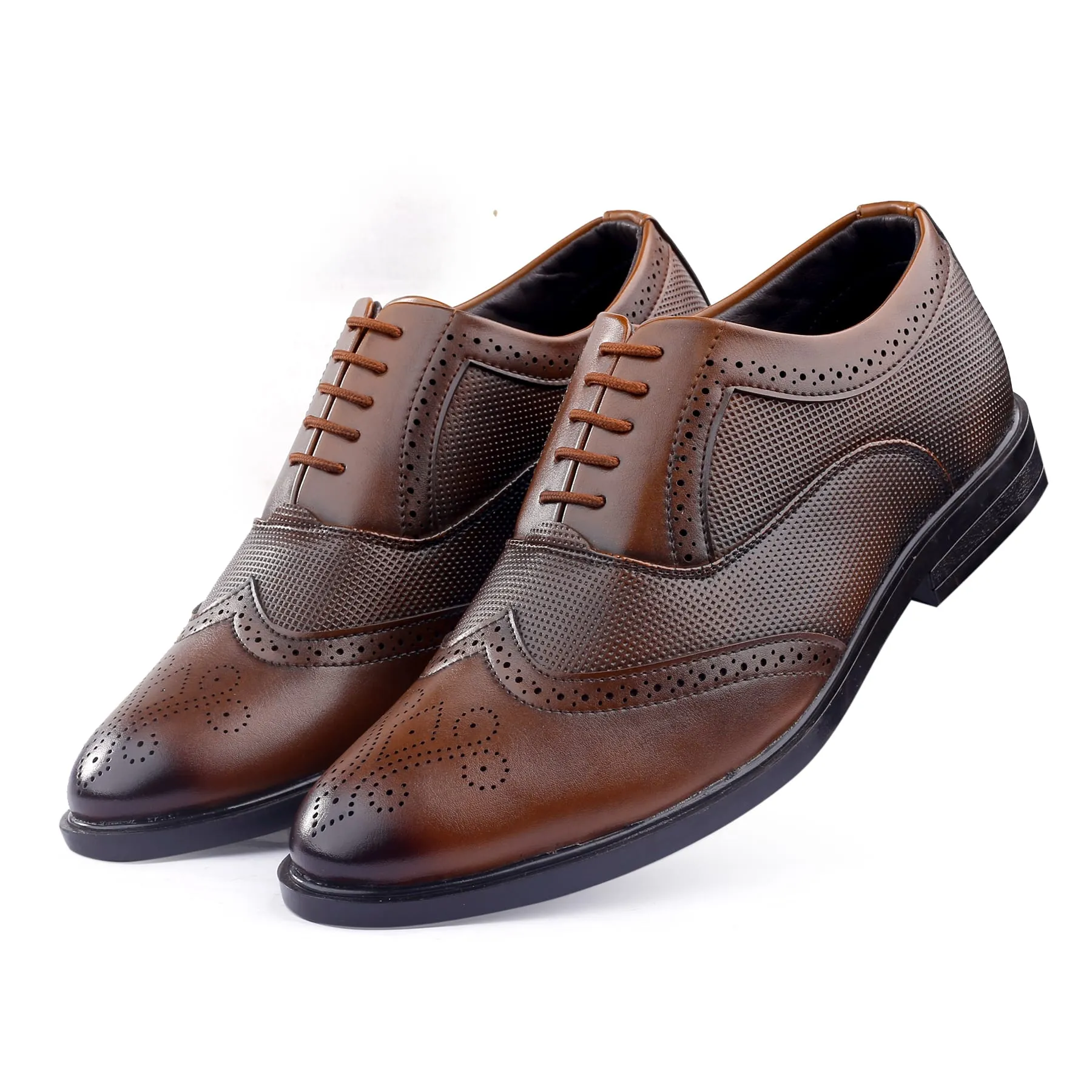 Bacca Bucci VICTORIA Formal Shoes with Superior Comfort | All Day Wear Office Or Party Lace-up Shoes