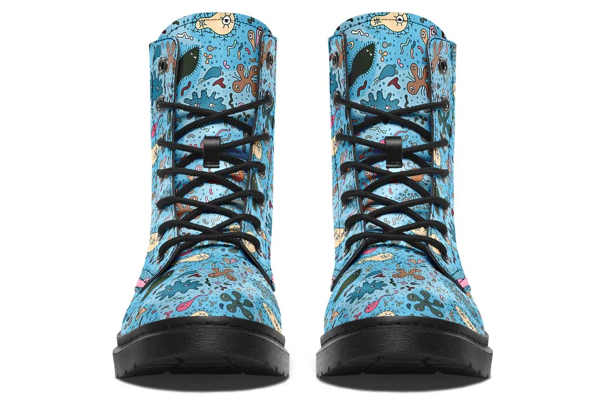 Bacteria Pattern Boots