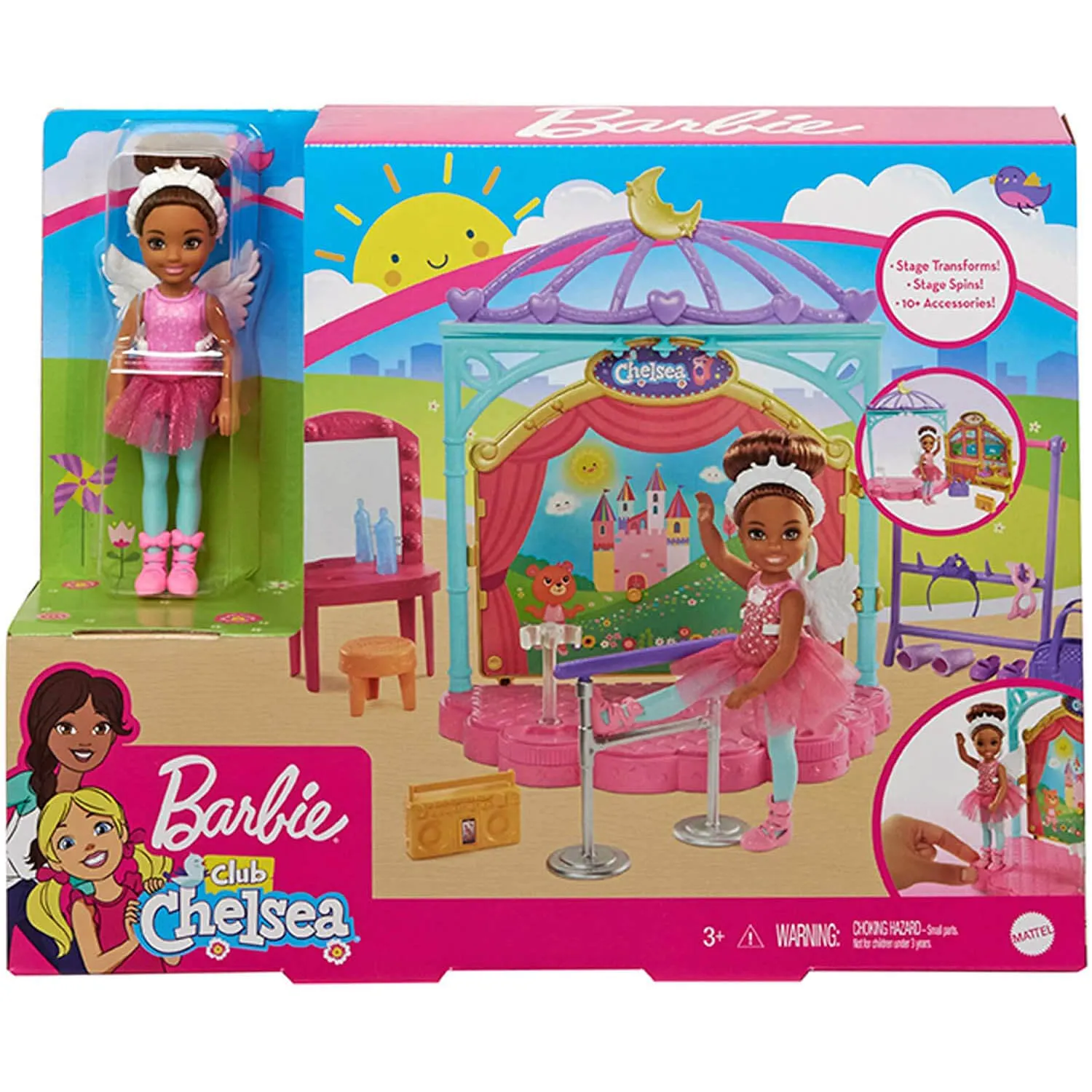 Barbie Club Chelsea Ballet Studio Play Set