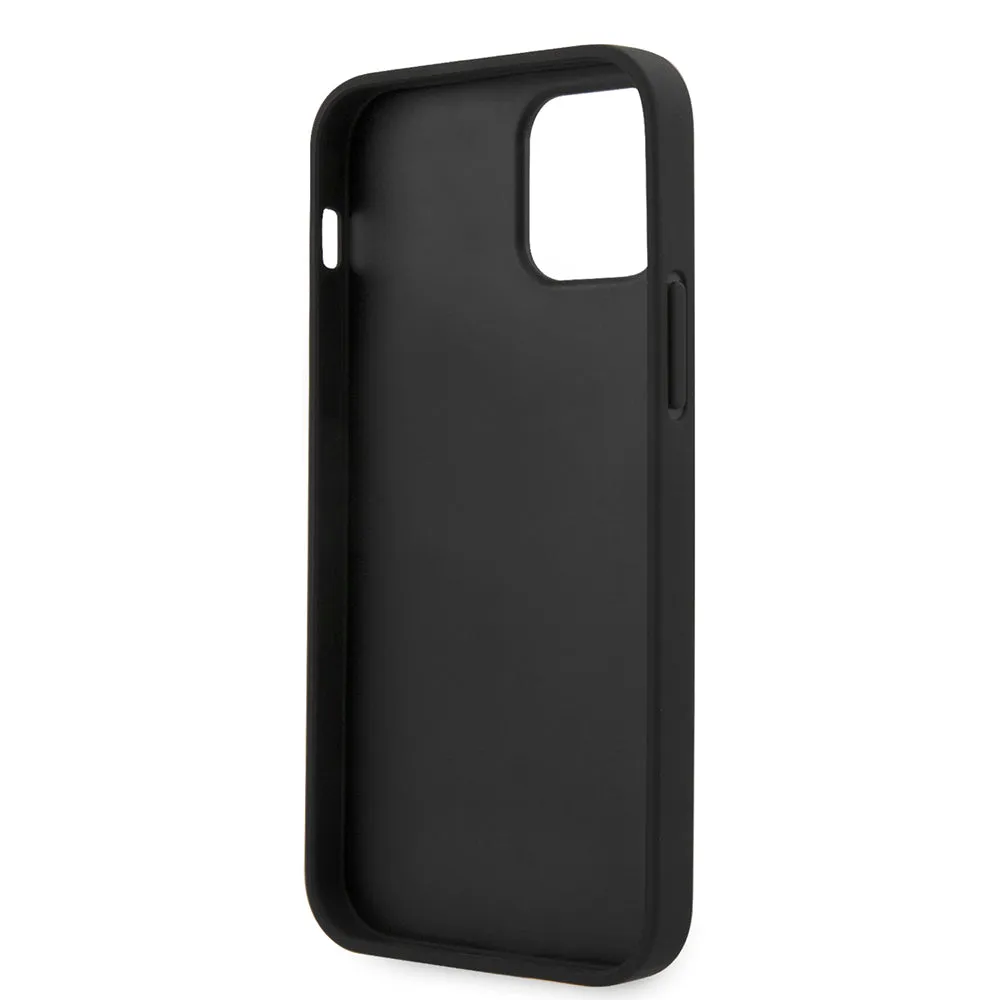 BMW Hard Case Pu Leather Carbon Effect M Collection - iPhone 12 Pro Max Black