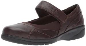 CLARKS Women's Cheyn Web Mary Jane Flat