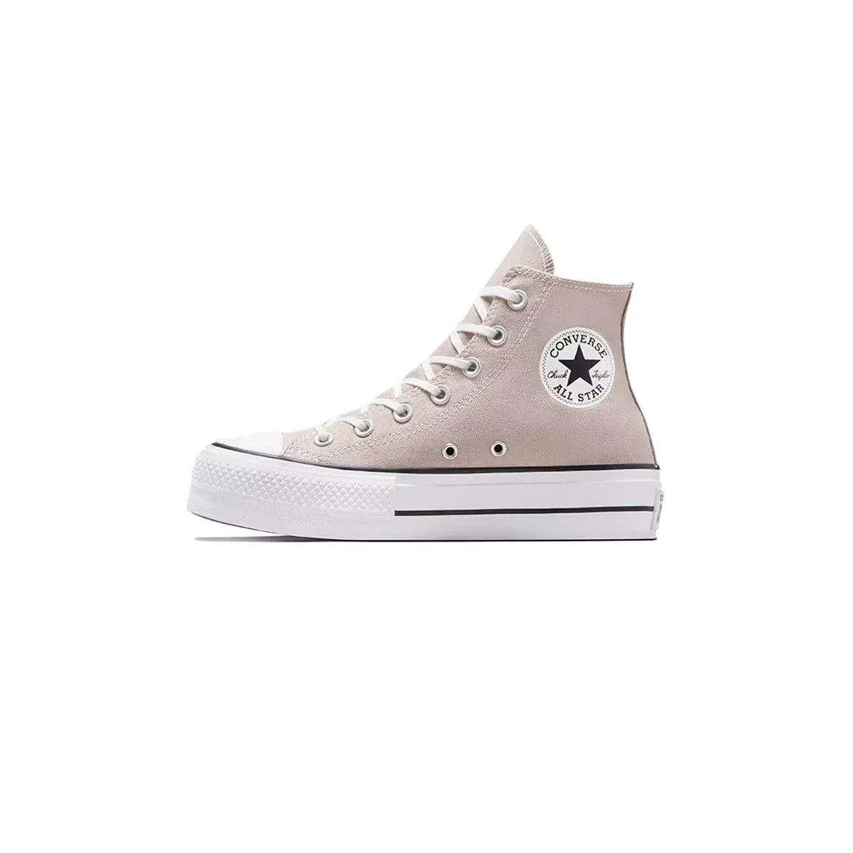 Converse - Baskets Hi All Star Lift - Beige - Mixte