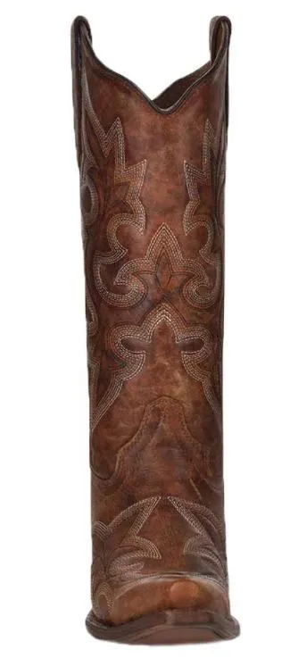 Corral L5780 Circle G Women's Embroidered Snip Toe Cowgirl Boots