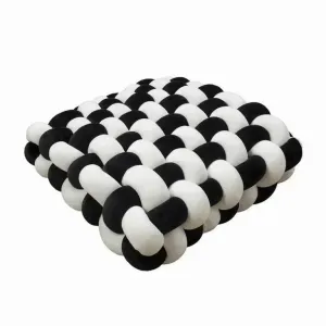 Creative Home Woven Square Plush Cushion