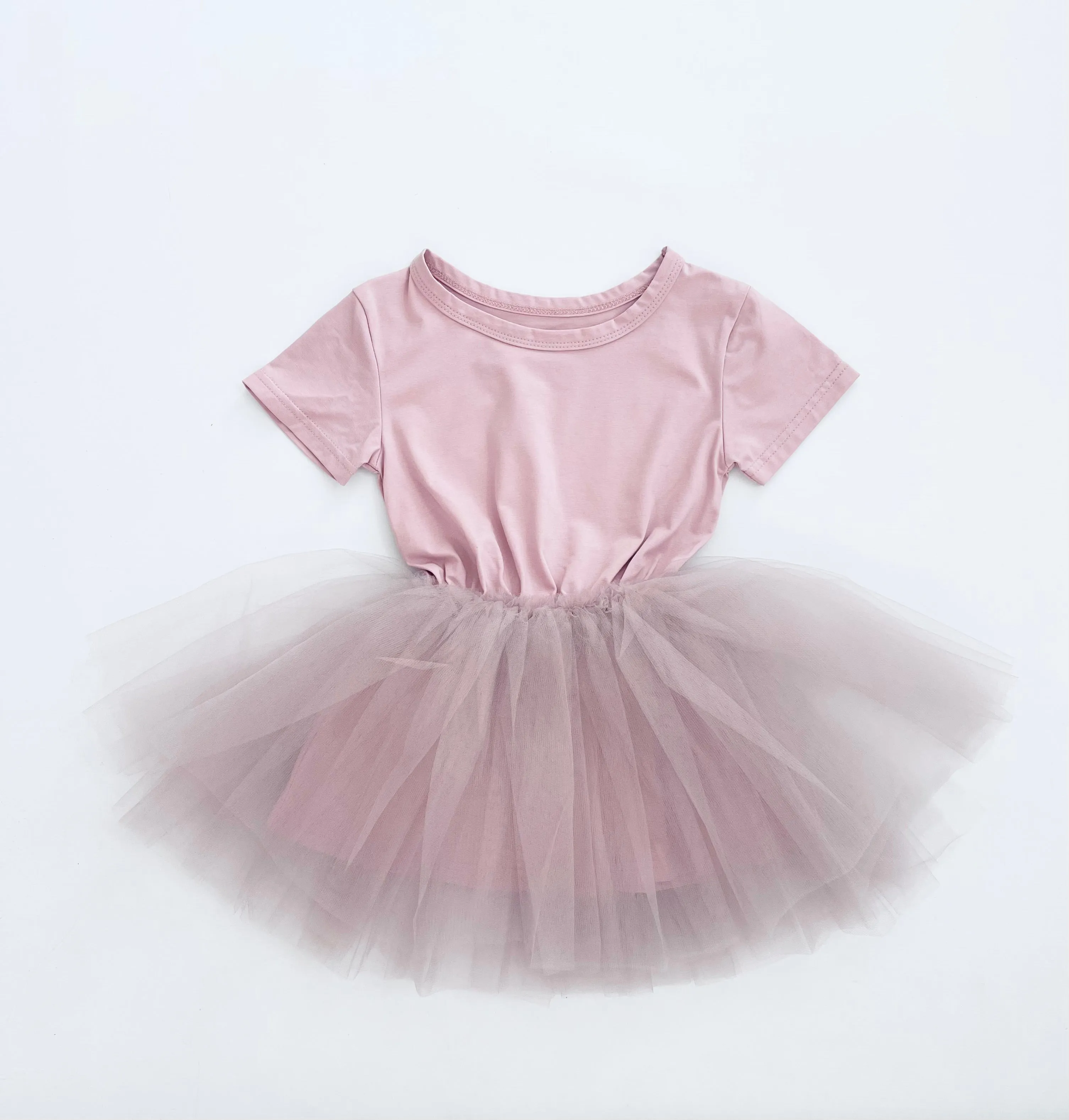 DOLLY® TUTULLY T-SHIRT TUTU DRESS dusty violet