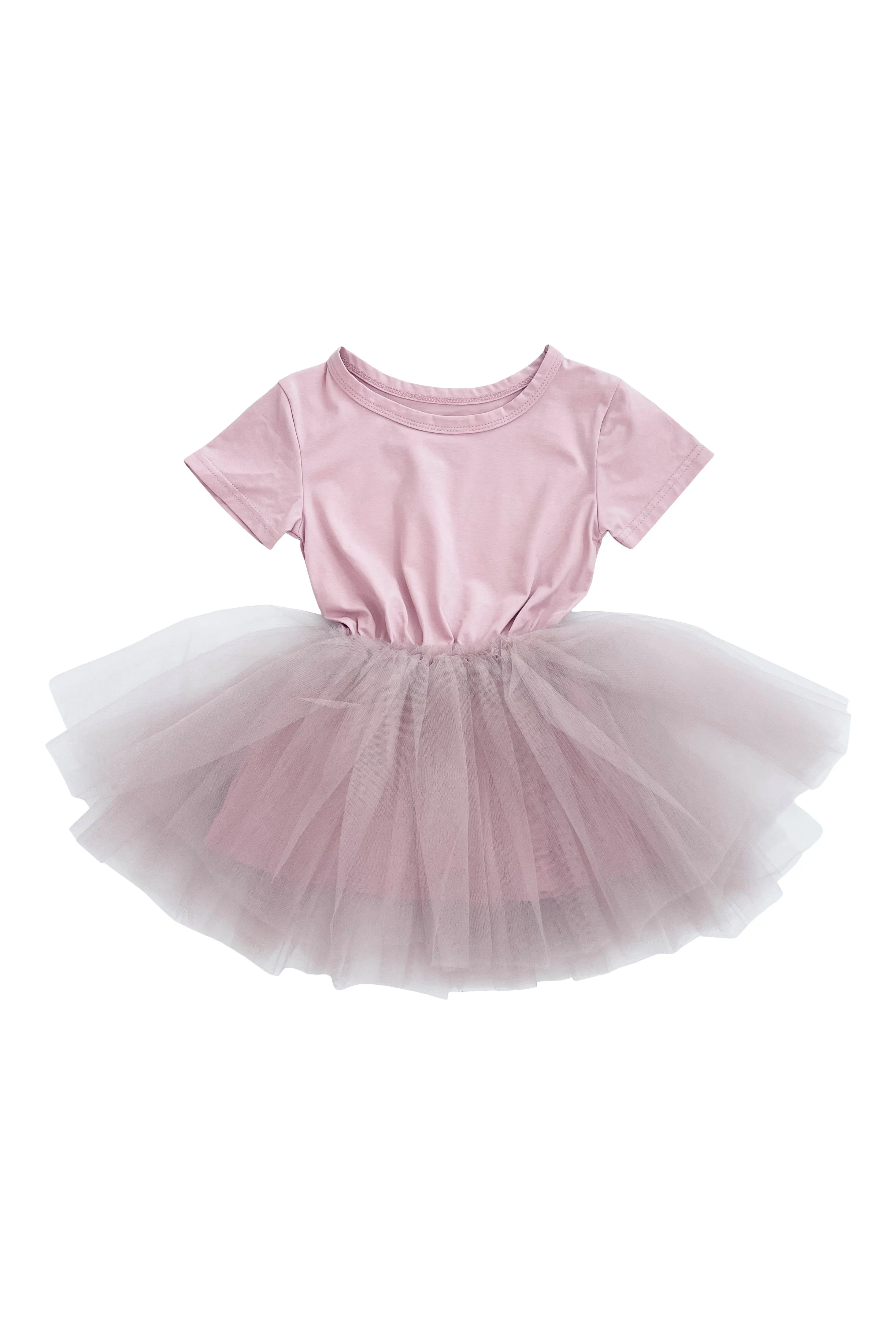 DOLLY® TUTULLY T-SHIRT TUTU DRESS dusty violet