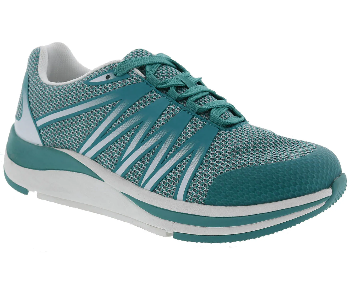 Drew Women's Balance Athletic Sneakers Green Mesh