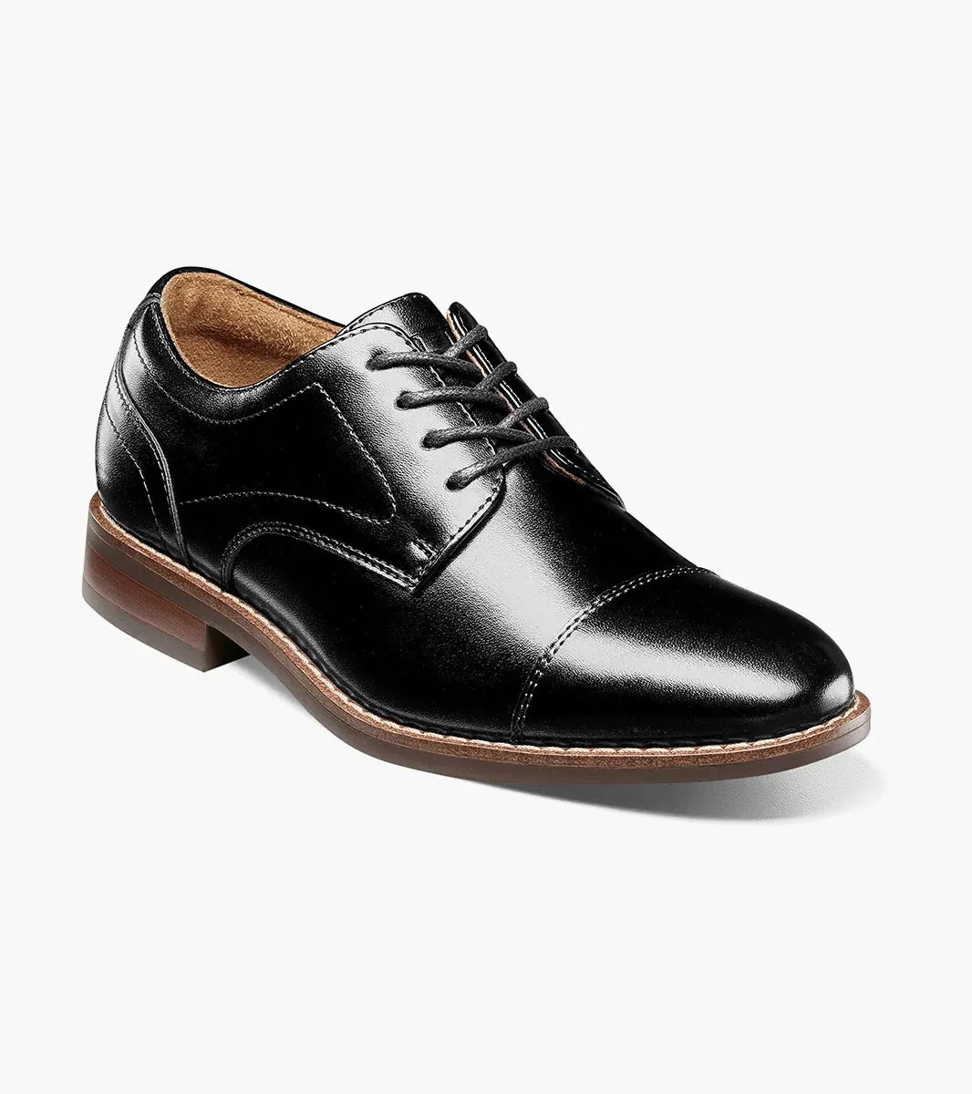 Florsheim "Rucci JR." Boys Cap Toe Oxford Shoe