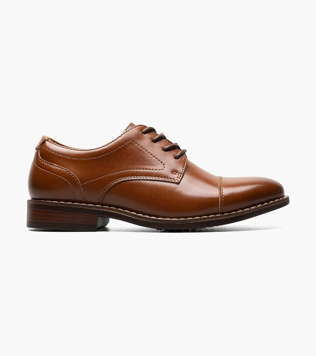 Florsheim "Rucci JR." Boys Cap Toe Oxford Shoe