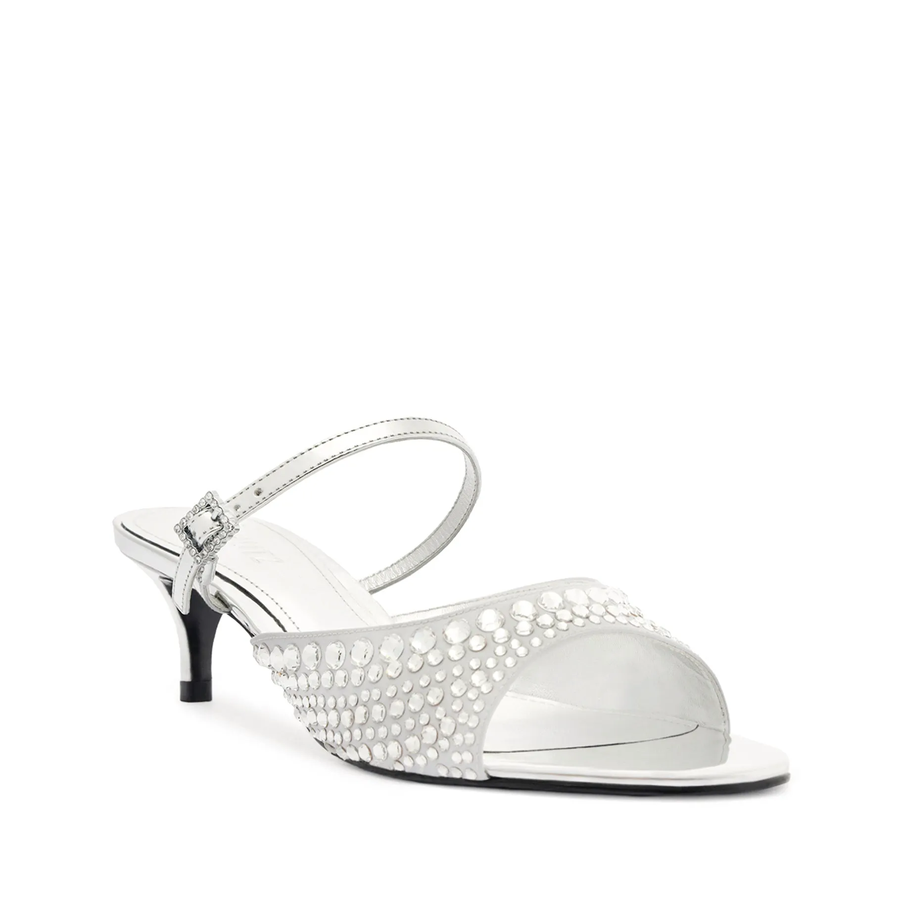 Louise Low Satin Sandal