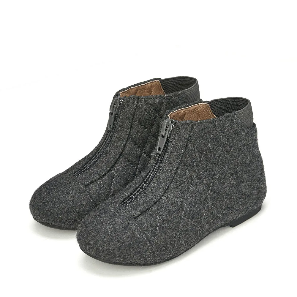 Nicole Wool Dark Grey