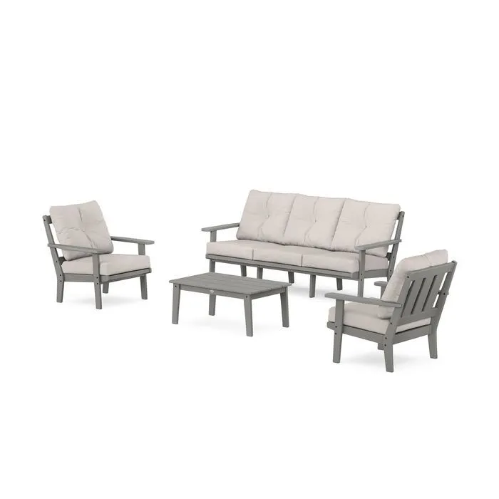 Oxford 4-Piece Deep Seating Set with Sofa