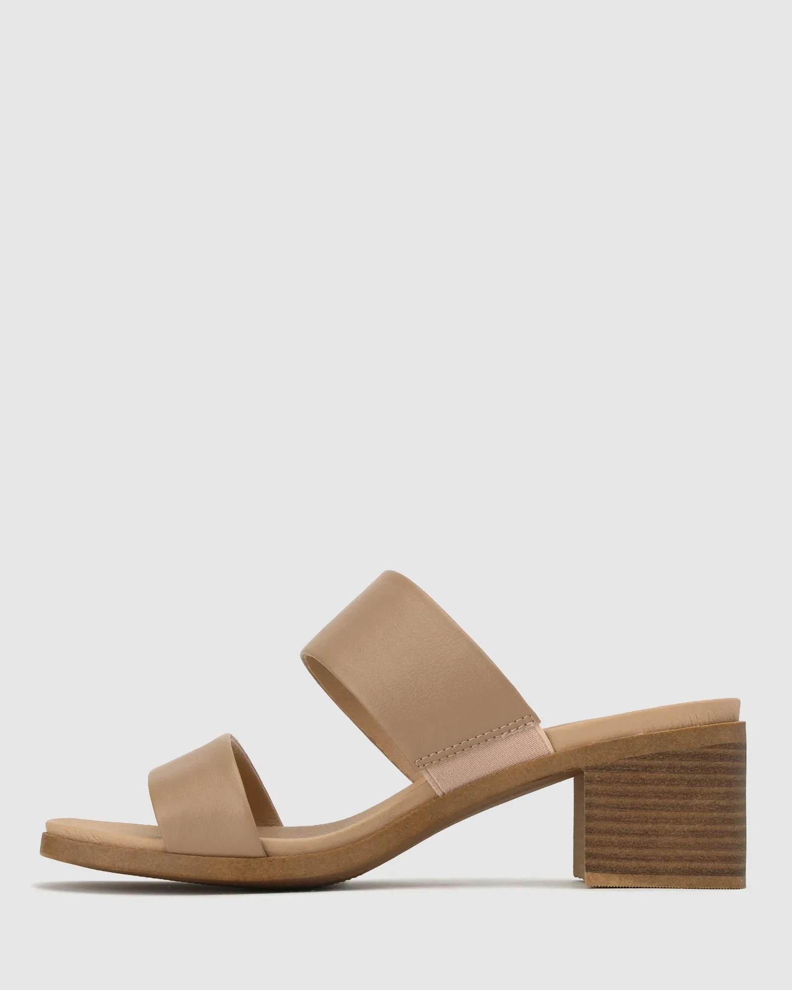 PIPPA Vegan Block Heel Mules