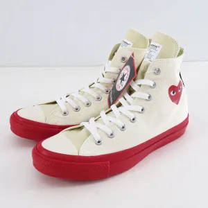 【PLAY COMME des GARCONS】<br>PLAY CONVERSE CHUCK TAYLOR (WHITE)<br>AZ-K121-001