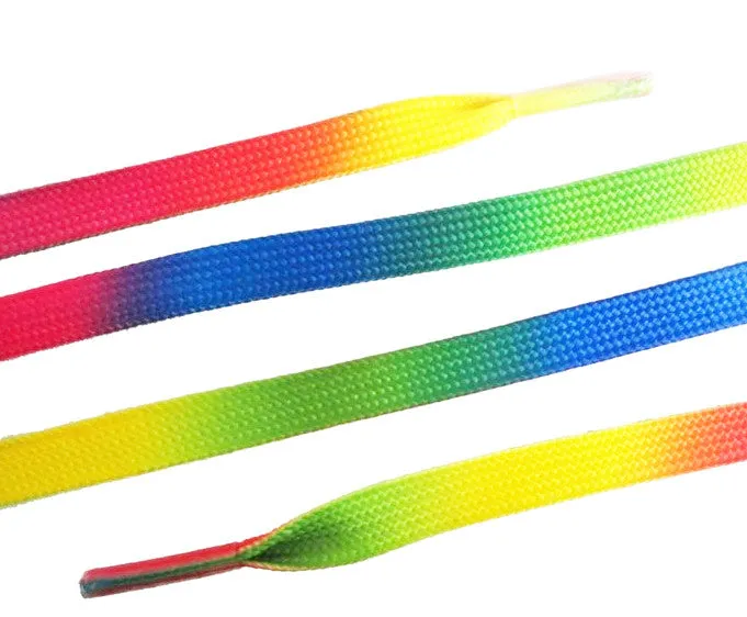 [Rainbow Pride] - Flat Premium Printed Shoelaces