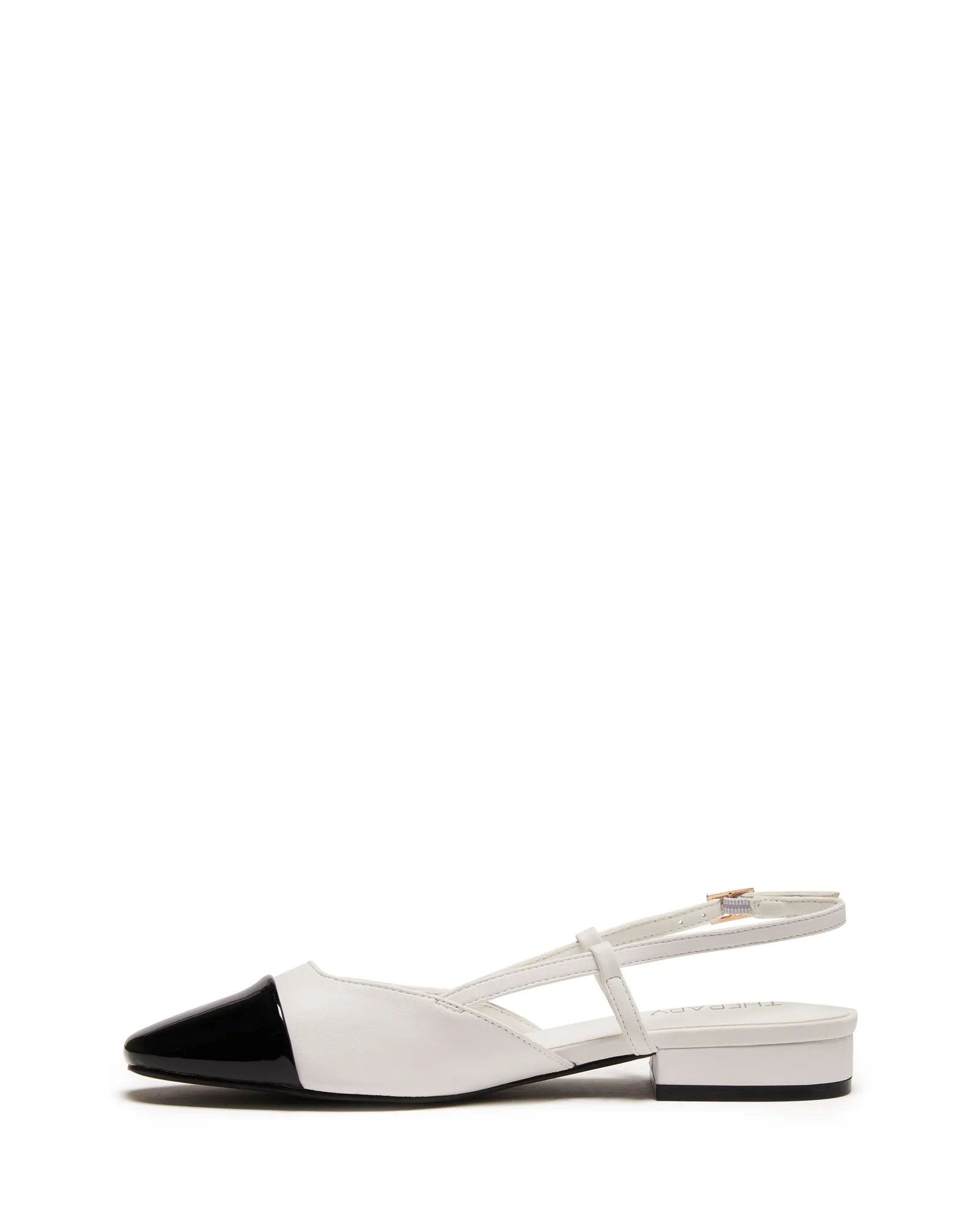 Selene Slingback Ballet White