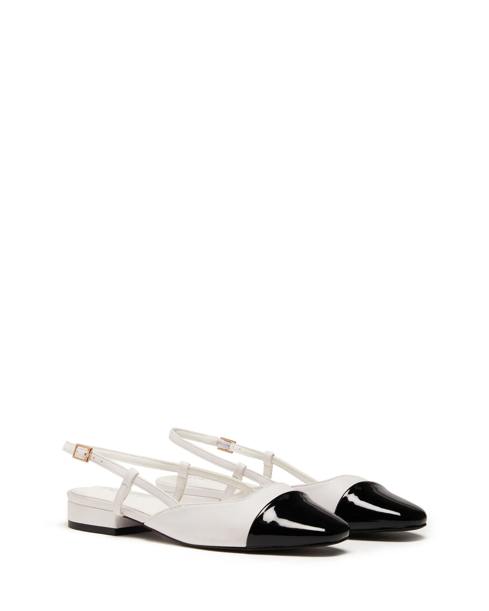 Selene Slingback Ballet White