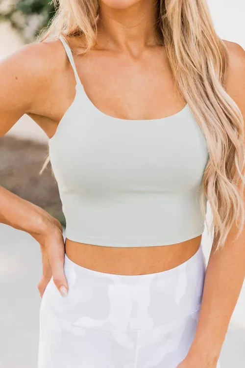 Solid Slip Yoga Top