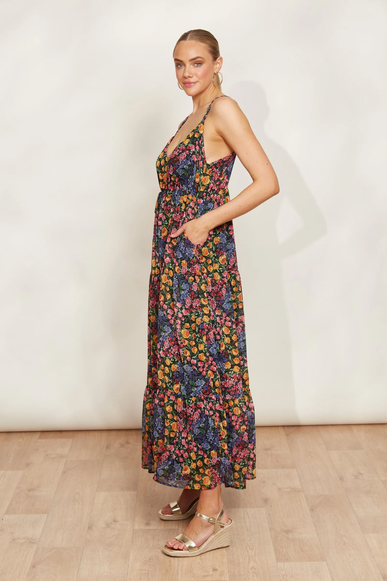 Optimized Blooming Solstice Tank Maxi Dress