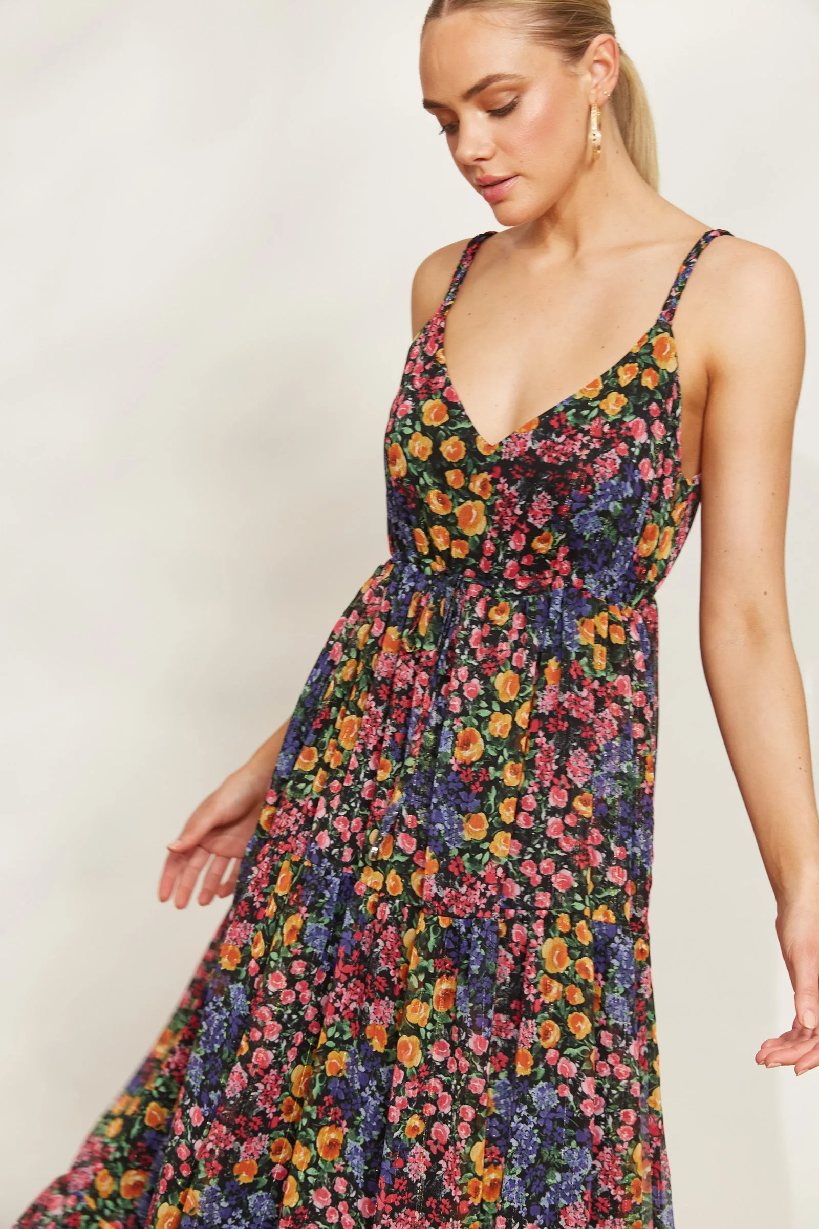 Optimized Blooming Solstice Tank Maxi Dress