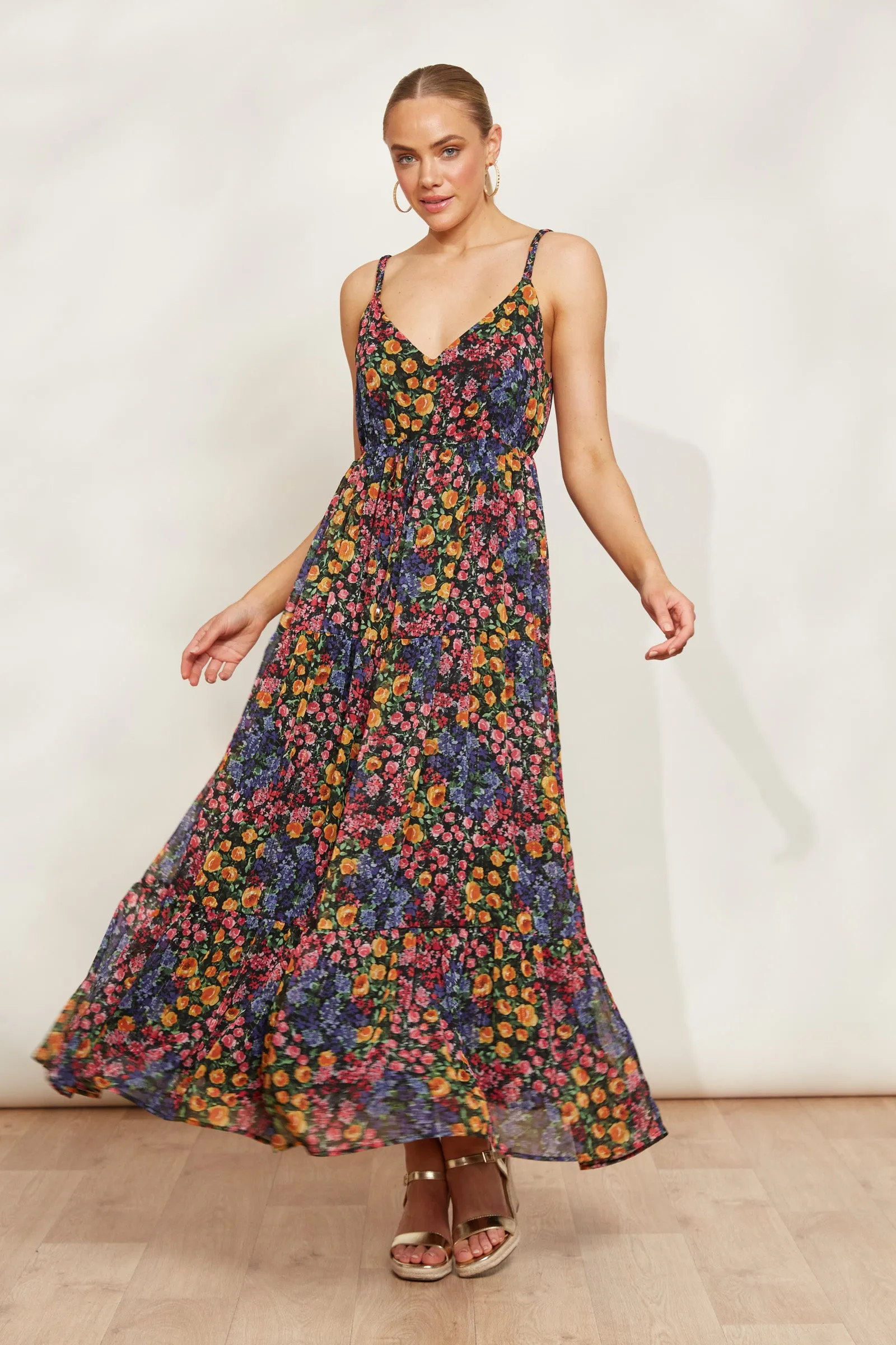 Optimized Blooming Solstice Tank Maxi Dress