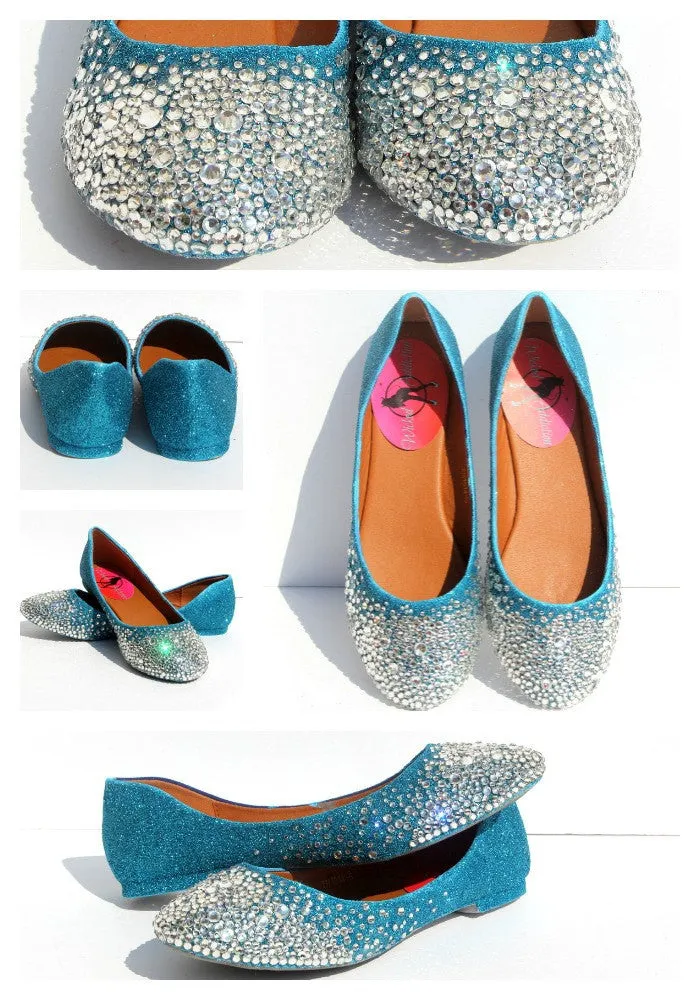 Swarovski Crystal Ballet Flat (Your Choice of Colors)