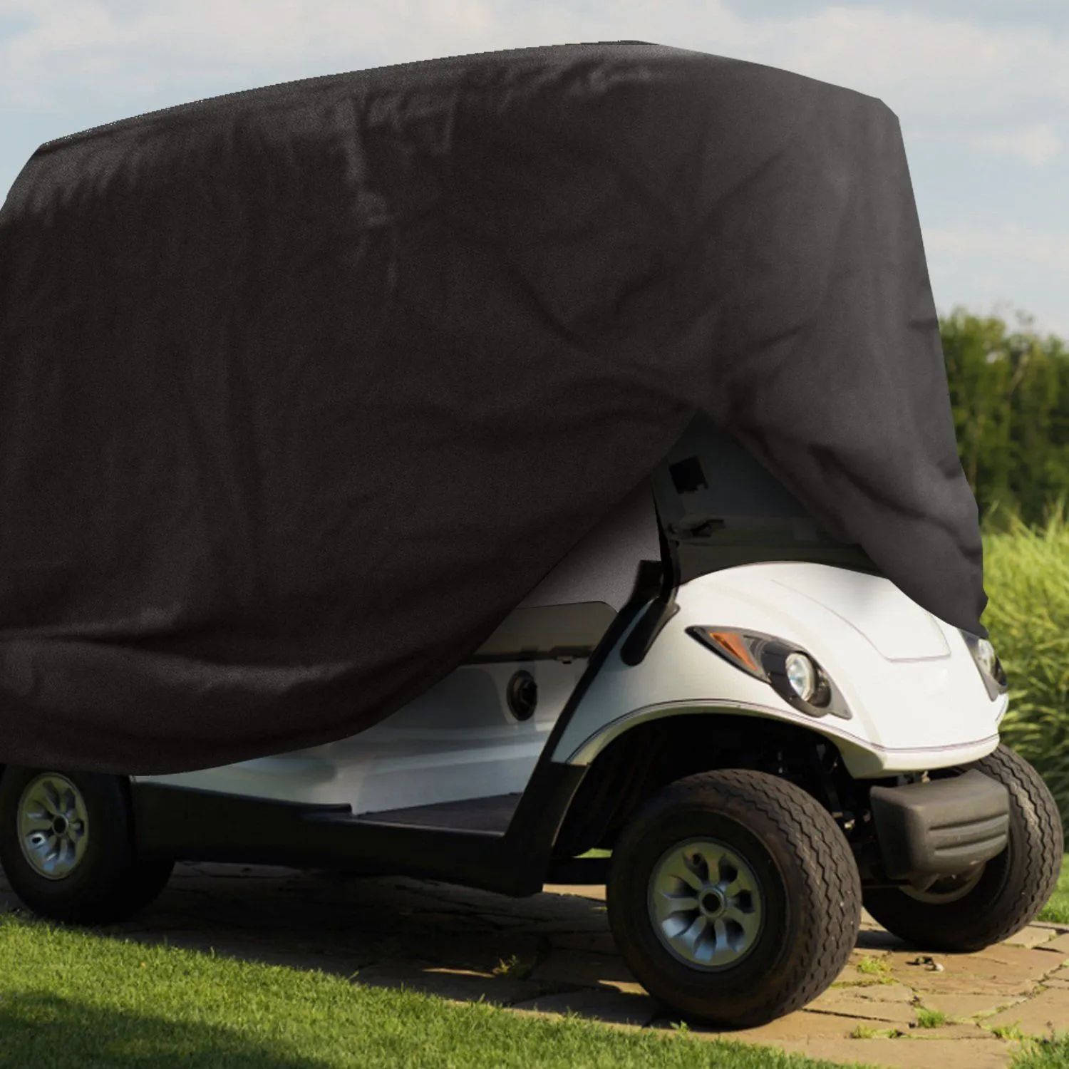 Universal 4 Passenger Golf Cart Cover 210D