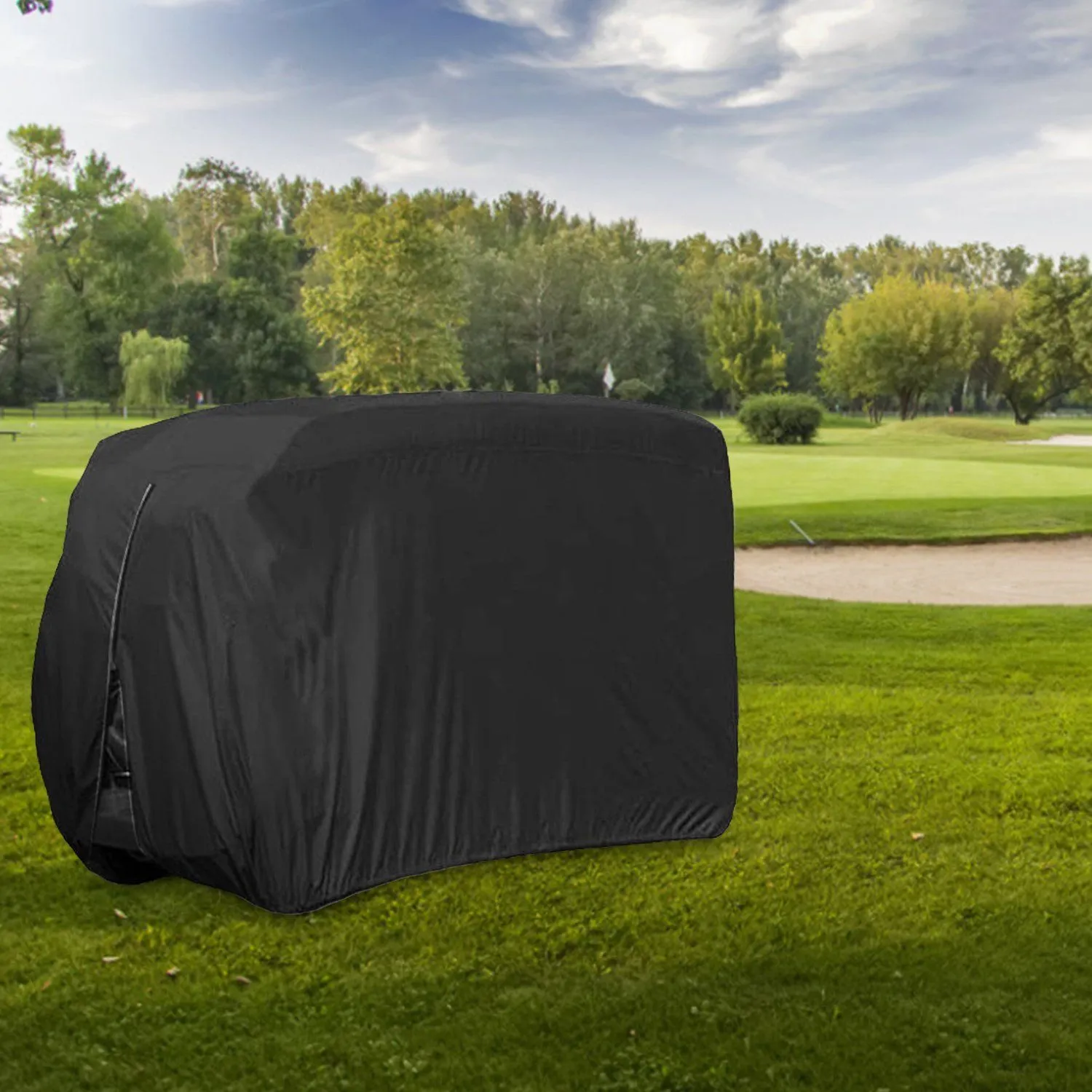 Universal 4 Passenger Golf Cart Cover 210D