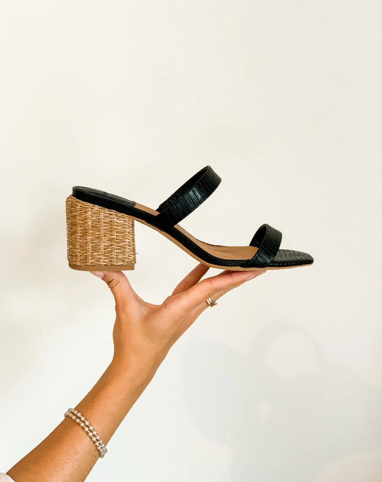 Whisper Mules Black